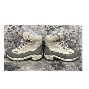 Columbia Titanium Ice Crusher Womens Boots 9 Tan Waterproof Outdoor Winter Snow